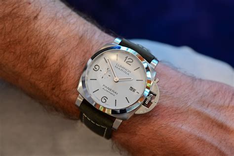 panerai 44 lug to lug|Panerai luminor marina review.